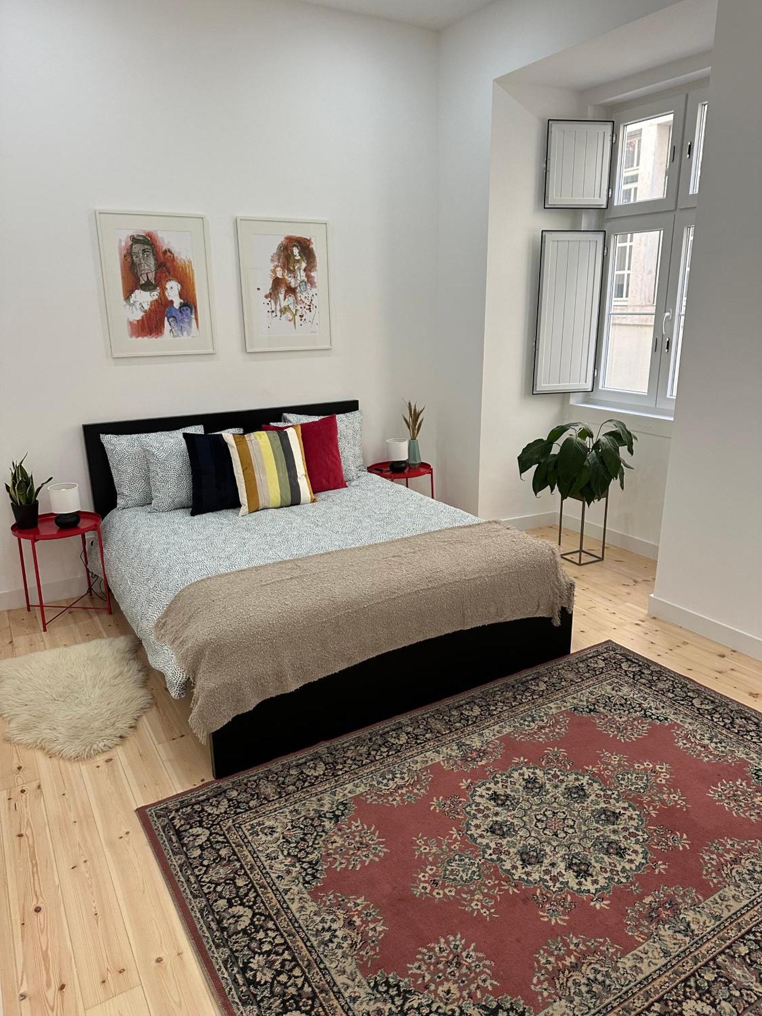 Modern Bedroom In Lissabon Buitenkant foto