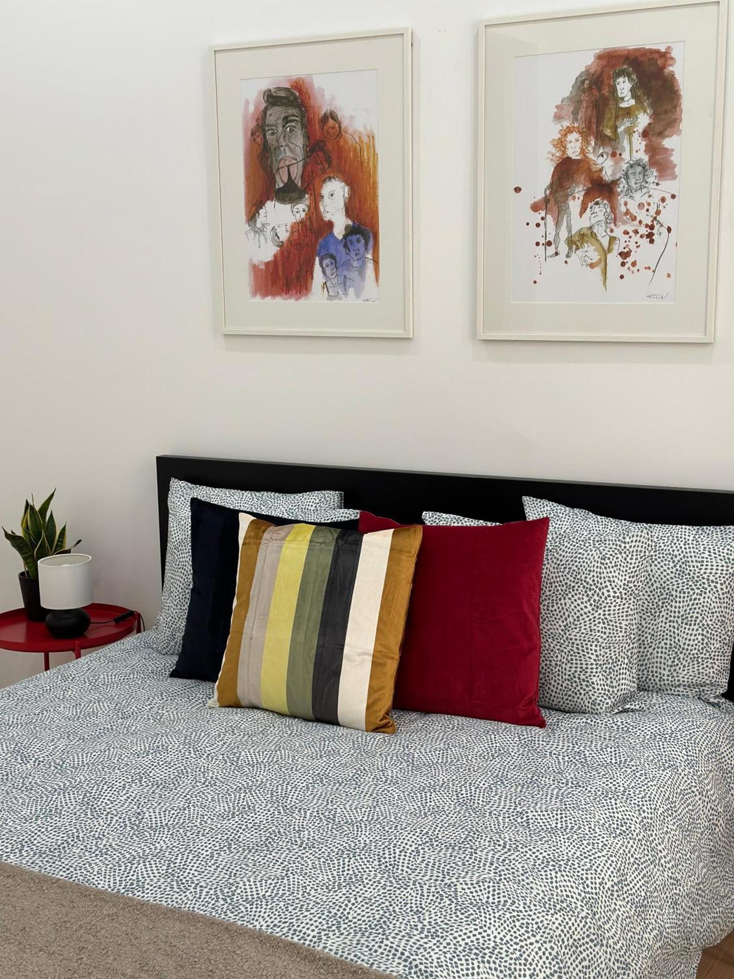 Modern Bedroom In Lissabon Buitenkant foto
